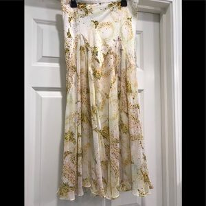 DVF 100% SILK NEW Skirt or swimsuit cover up